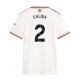 Arsenal William Saliba #2 Replike Rezervni Dres za Ženska 2025-26 Kratak Rukav